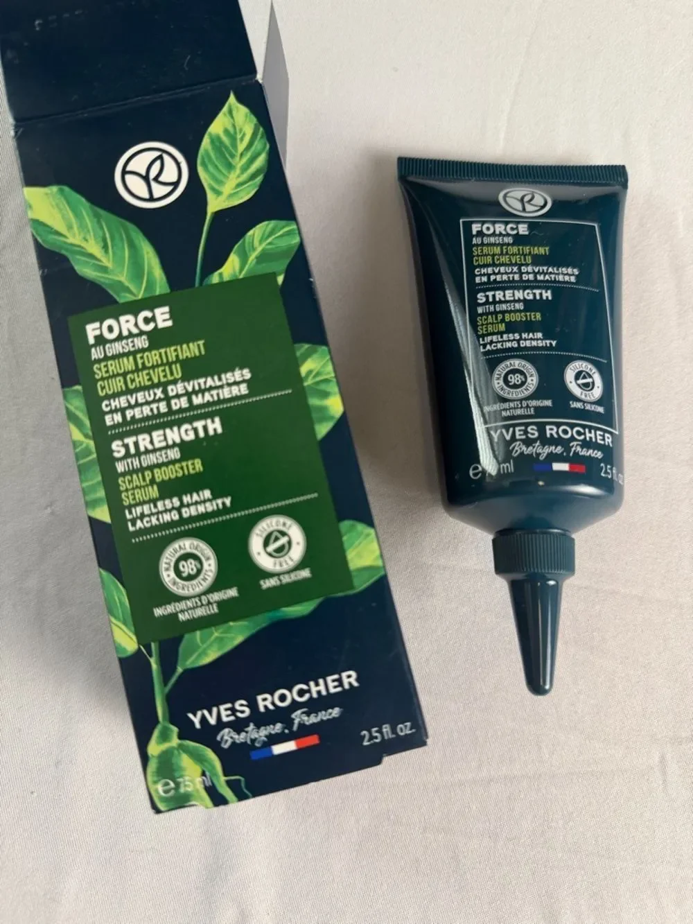 NEW Yves Rocher ginseng scalp booster treatment